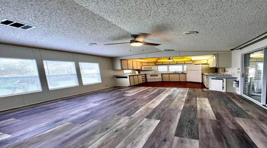 Living-Kitchen View
