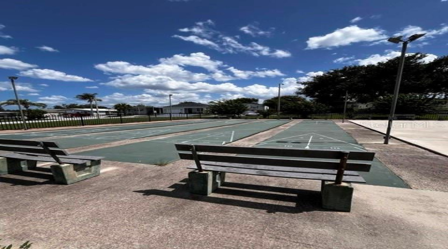 Shuffleboard Court