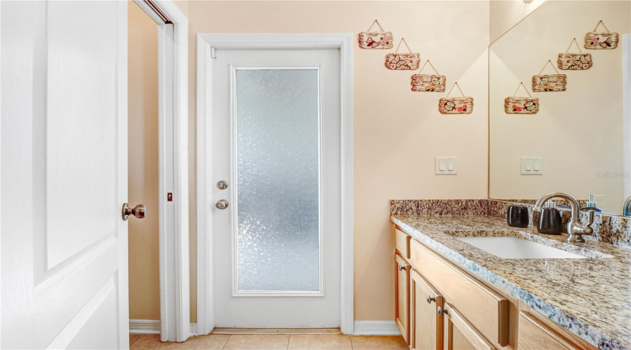 In-Law Bathroom/ Private Entrance