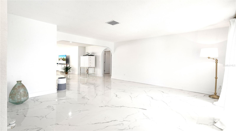 Living Room, Walk Through To Family Room, Kitchen