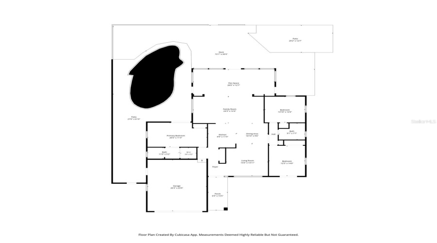 Floor Plan, House May Be Larger By 288 Sq Ft