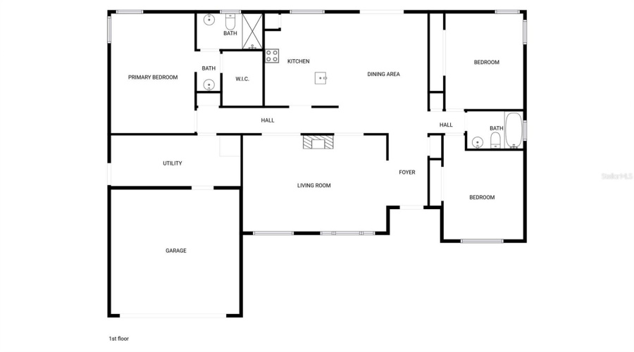 Orlando, Florida 32833, 3 Bedroom Bedrooms, ,2 Bathroombathrooms,Residential,For Sale,Alabaster,0,Mfro6408100