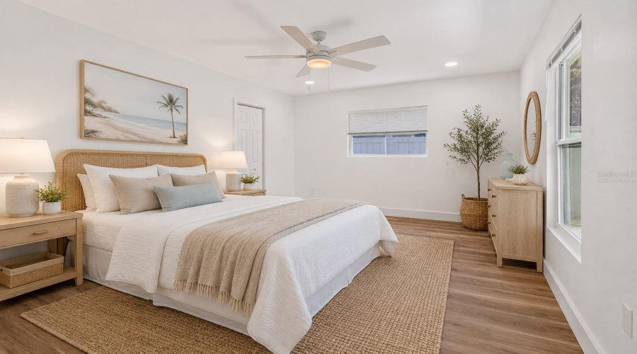 Virtually Staged Bedroom 3