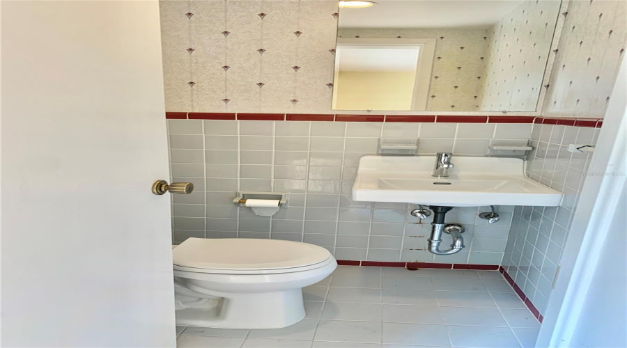 Half Bath In Family Room