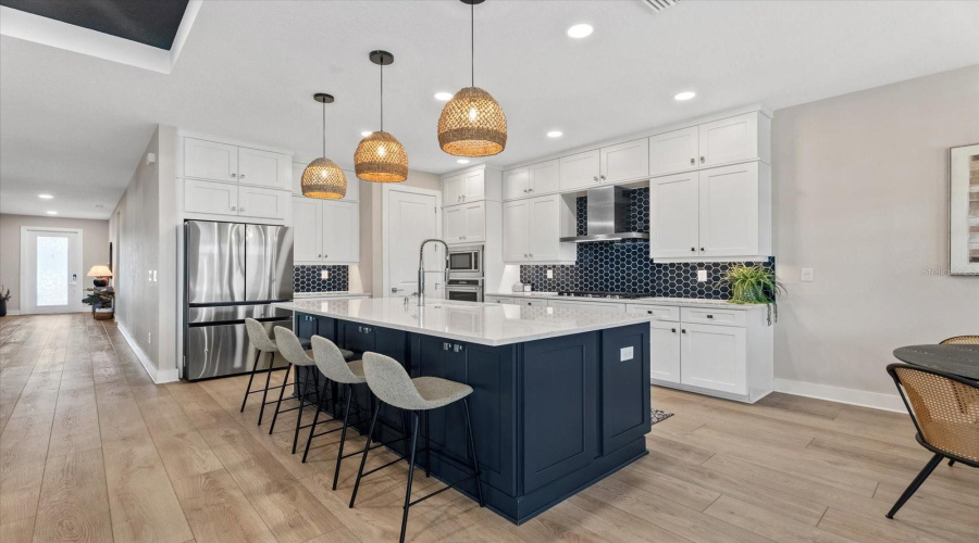 Kitchen With Large Island