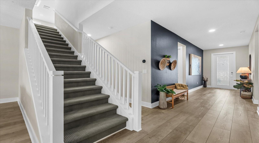 Foyer And Stairs