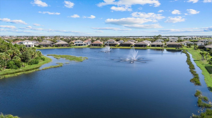 Water View With Community Fountains