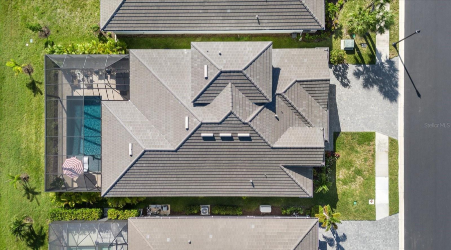 Aerial View Of The Home