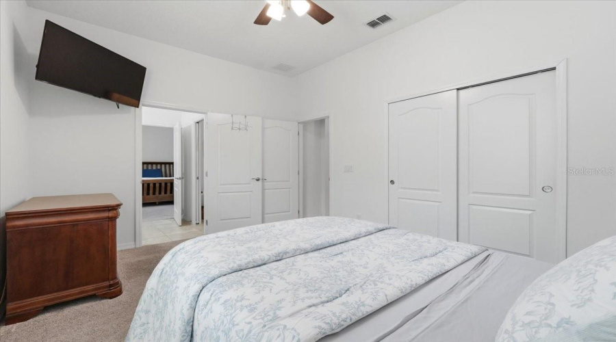 Bedroom 3 Offers Another Well-Proportioned Space With Generous Closet Storage And Direct Access To The Shared Jack-And-Jill Bath.