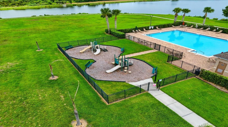 Beyond The Pool, Enjoy A Complete Recreation Setting With A Playground, Pavilion And Open Green Space, Walking Trails... All Just Moments From Home.