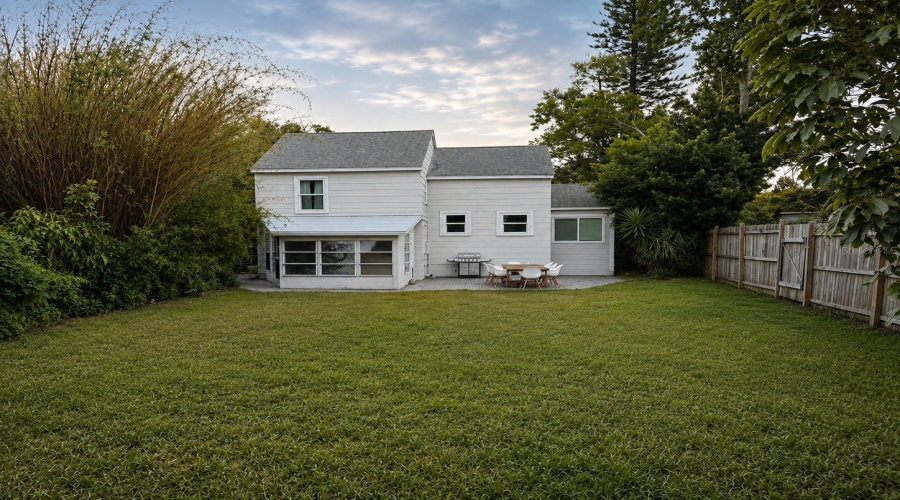 Rear View Of House