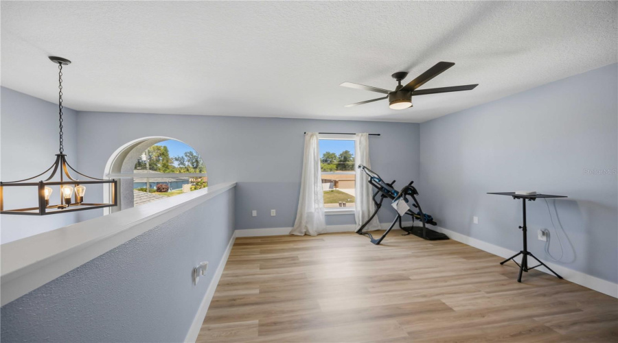Second Level Bonus Room/Loft That Can Be Used As A Den, Playroom Or Open Office