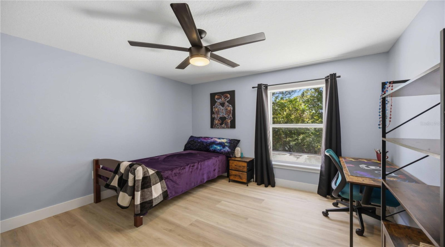 Third Bedroom With Beautiful Green Views Of Back Yard