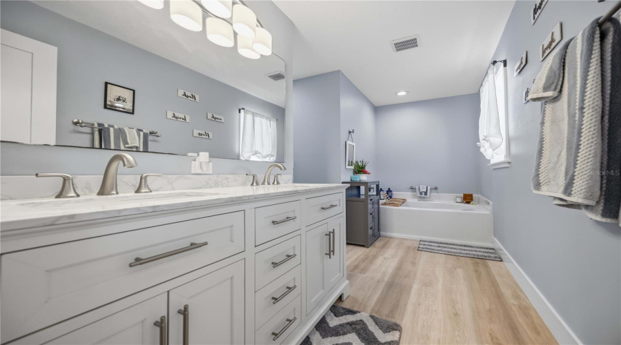 Primary Bedroom Double Vanity
