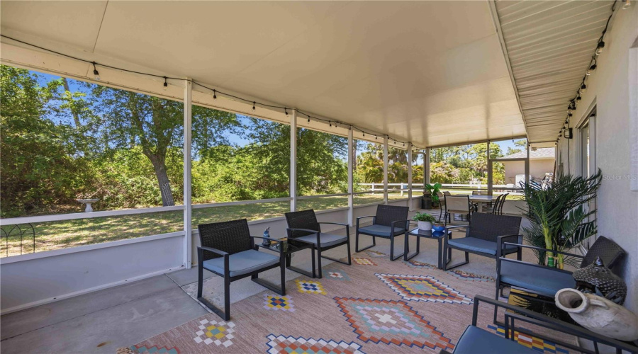 Spacious Patio For Entertaining