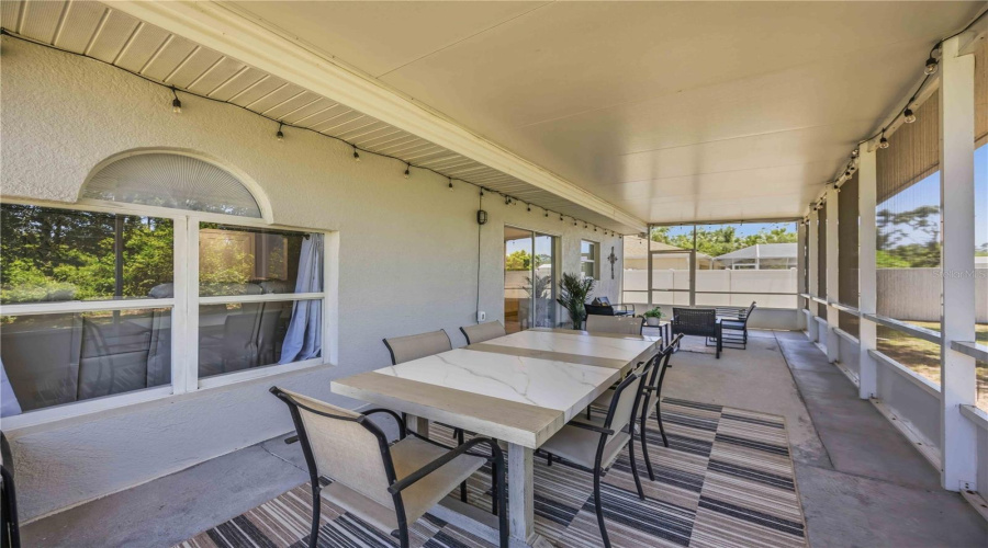 Spacious Patio For Entertaining