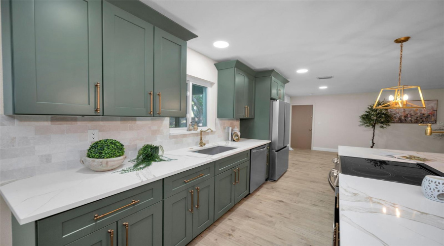 Those Sage Cabinets Though...