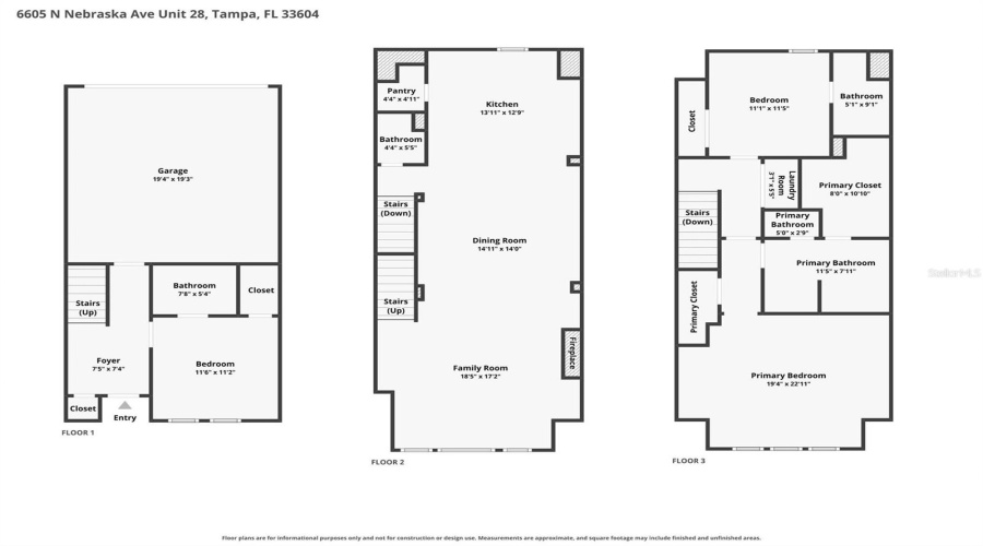 Tampa, Florida 33604, 3 Bedroom Bedrooms, ,3 Bathroombathrooms,Residential,For Sale,Nebraska,0,Mfrtb8534452