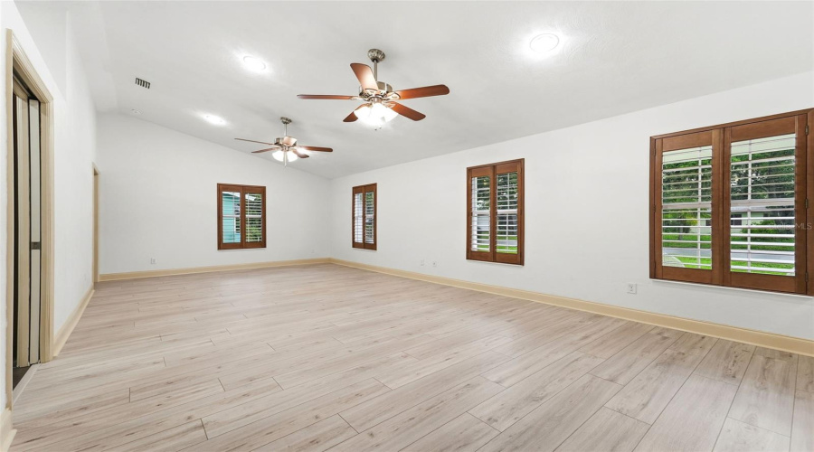 Vaulted Ceilings And Abundant Natural Light Create An Open, Airy Atmosphere.