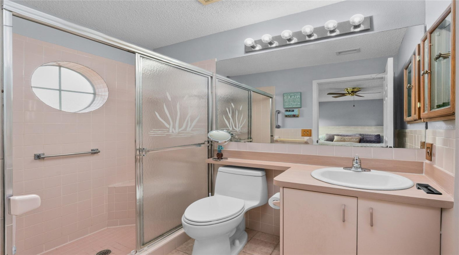 Primary Bathroom Designed For Comfort And Everyday Convenience.