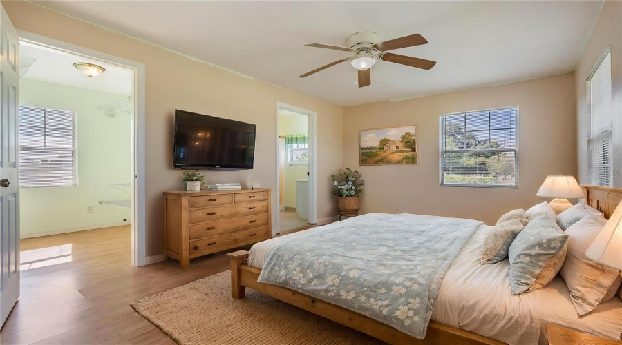 In-Law Suite - Bedroom - This Photo Has Been Virtually Staged.