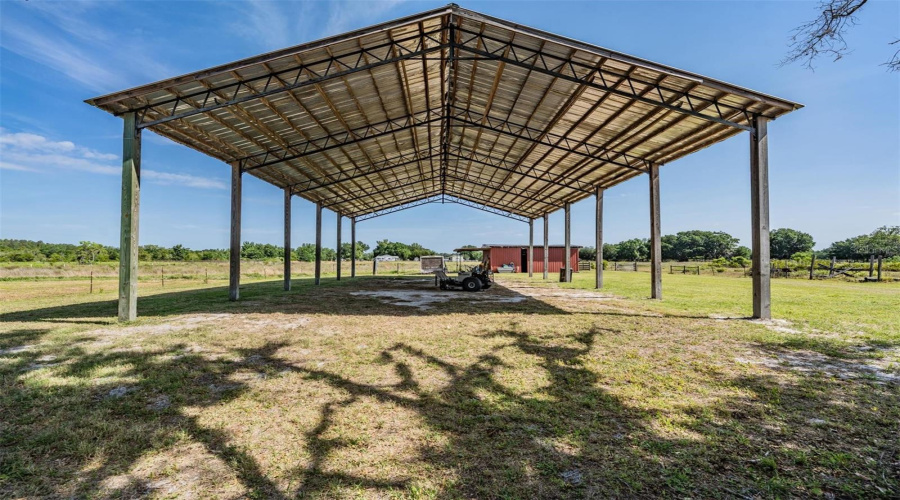 Huge 40X60 Covered Canopy For Parking And Storage, Electric Available