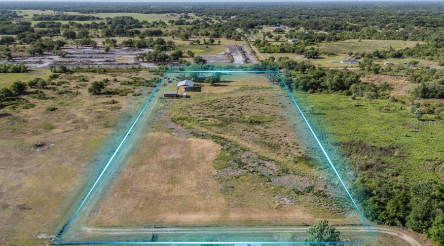 Ariel View Of Property
