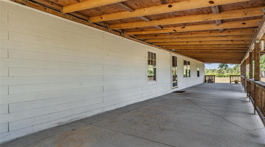 Huge Covered Front Porch