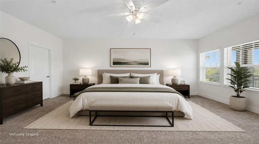 Virtually Staged-Primary Bedroom-2Nd Floor