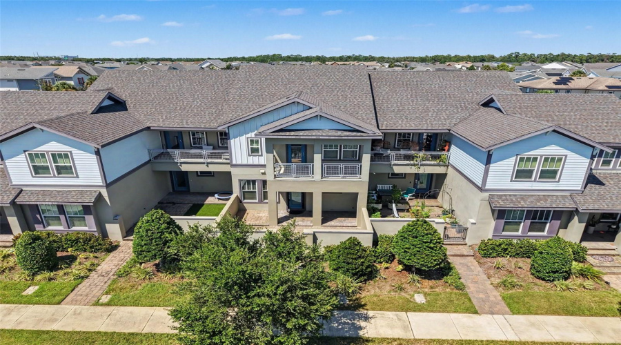 Front Aerial View