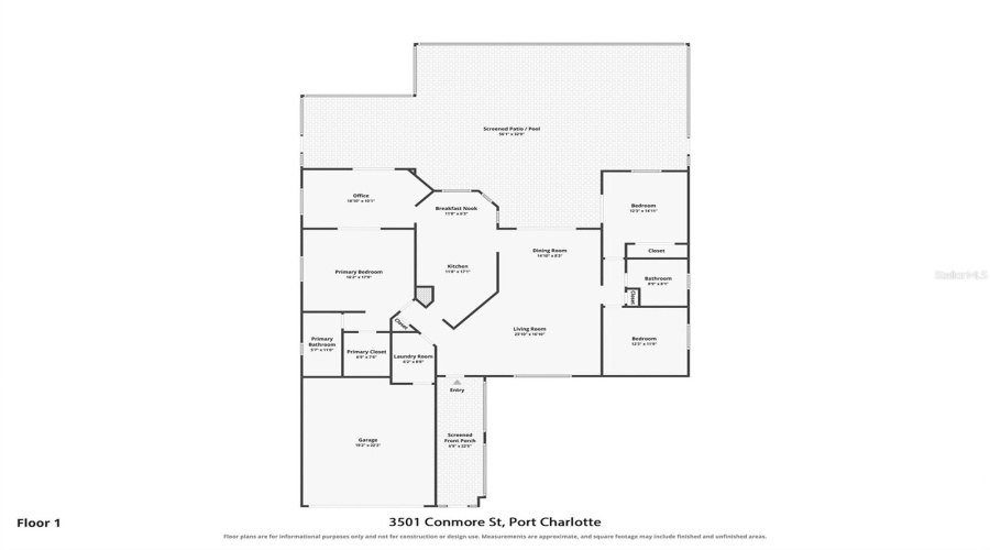 Port Charlotte, Florida 33948, 3 Bedroom Bedrooms, ,2 Bathroombathrooms,Residential,For Sale,Conmore,0,Mfrc7529901