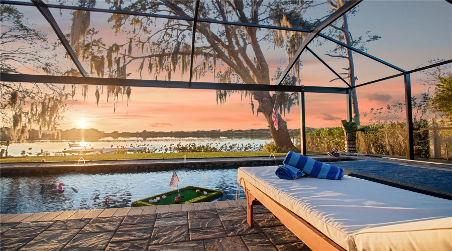Sunset Lake Views