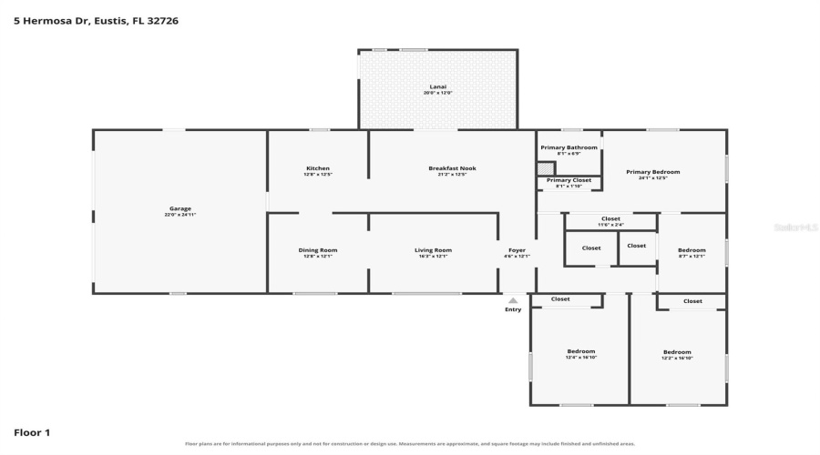 Eustis, Florida 32726, 4 Bedroom Bedrooms, ,2 Bathroombathrooms,Residential,For Sale,Hermosa,0,Mfrg5116979