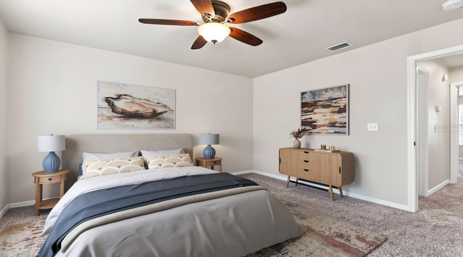 Guest Bedroom - Virtually Staged