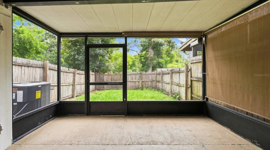 Outdoor Living Space With No Rear Neighbors