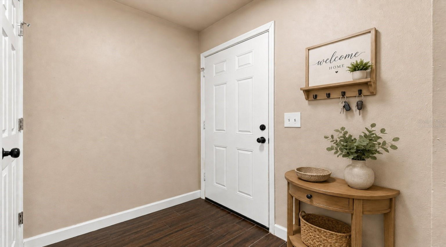 Front Door Entry - Virtually Staged
