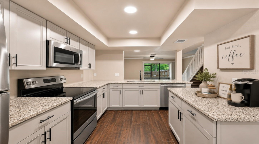 Updated Kitchen With Coffee Bar Potential! Virtually Staged