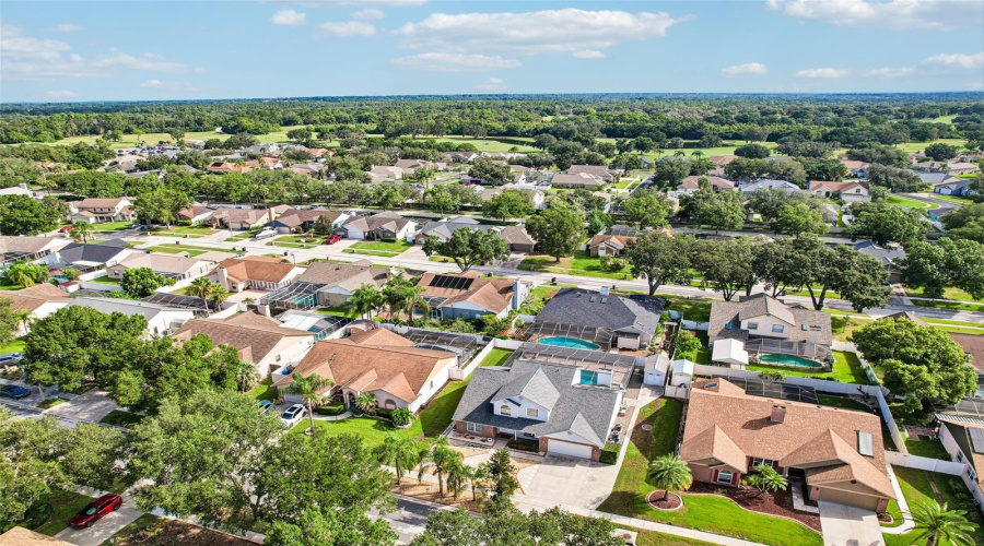 Ariel View Of Neighborhood