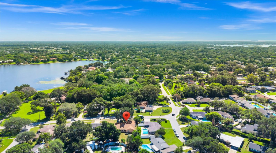 Aerial - Looking East