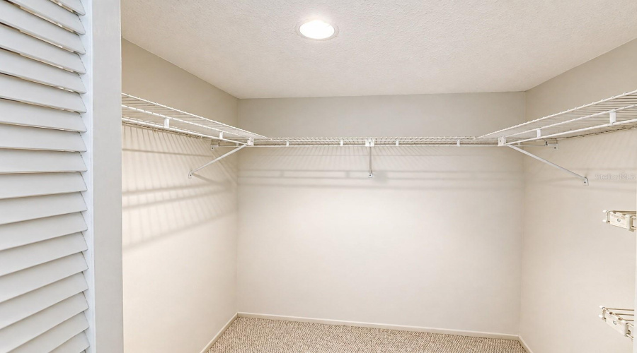 Primary Walk-In Closet
