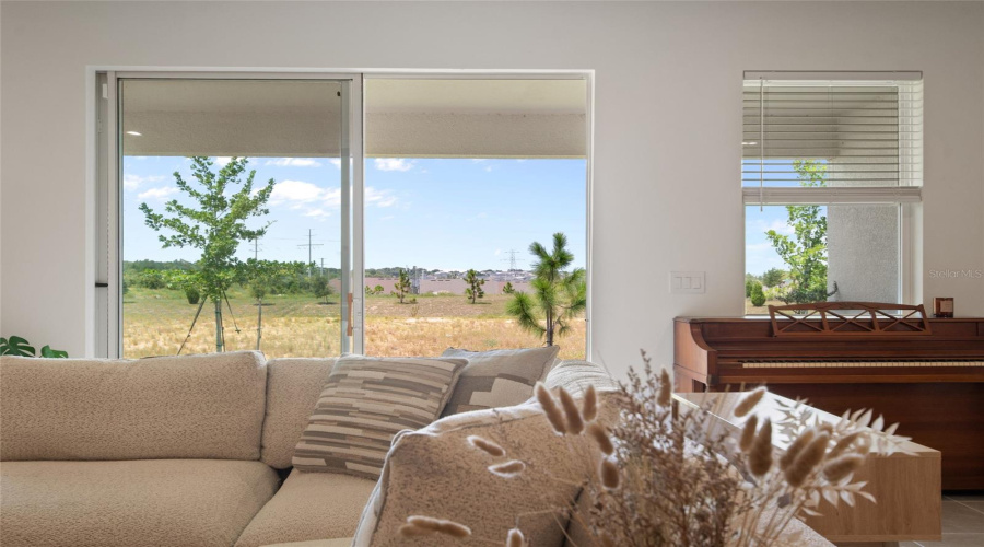 The Privacy Gives A Sense Of Peace And Quiet With Nothing Obstructing Your Rear View Out The Sliders And Windows.