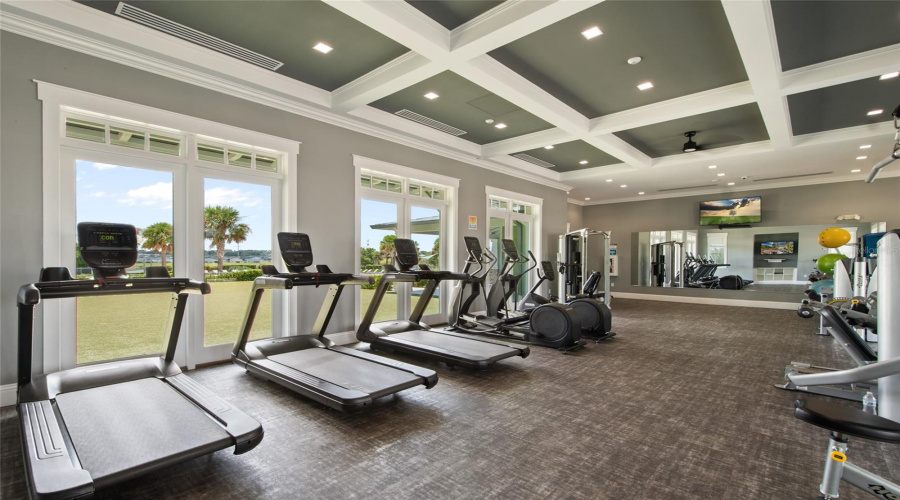 Plenty Of Newer Equipment And An On Site Manager For Questions. Spacious, Well Lit And Has Tv'S And Entertainment While You Work Out.
