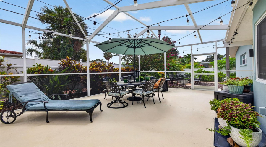 Enclosed Patio
