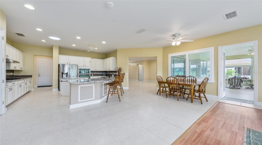 Breakfast Area &Amp; Kitchen Staged