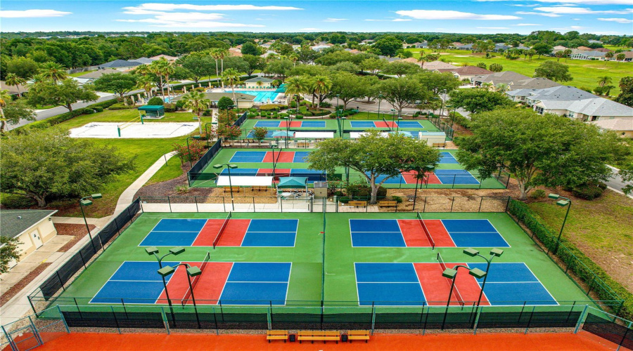 Pickle And Tennis Courts