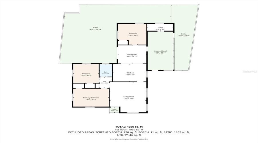 St Petersburg, Florida 33713, 3 Bedroom Bedrooms, ,1 Bathroombathrooms,Residential,For Sale,10Th,0,Mfrtb8542440