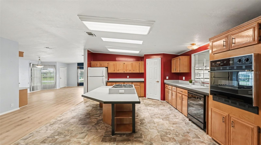 Kitchen With Closet Pantry