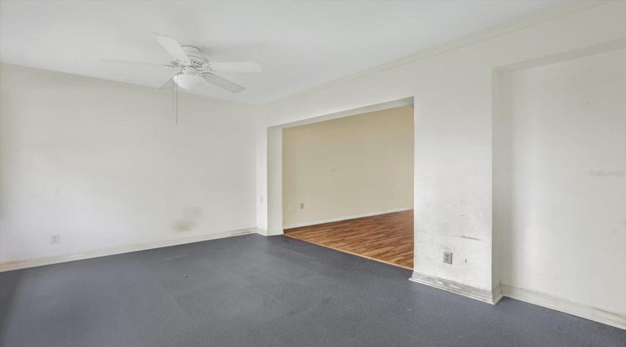 The Foyer Just Inside The Front Door, With A Clear Sightline Through To The Living Area.