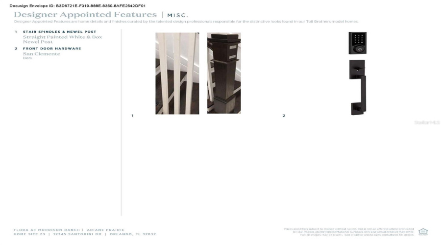 Open Stair Railings And Upgraded Front Door Hardware