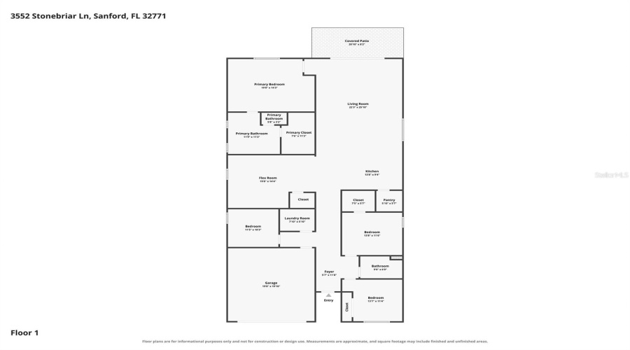 Sanford, Florida 32771, 3 Bedroom Bedrooms, ,2 Bathroombathrooms,Residential,For Sale,Stonebriar,0,Mfro6436312